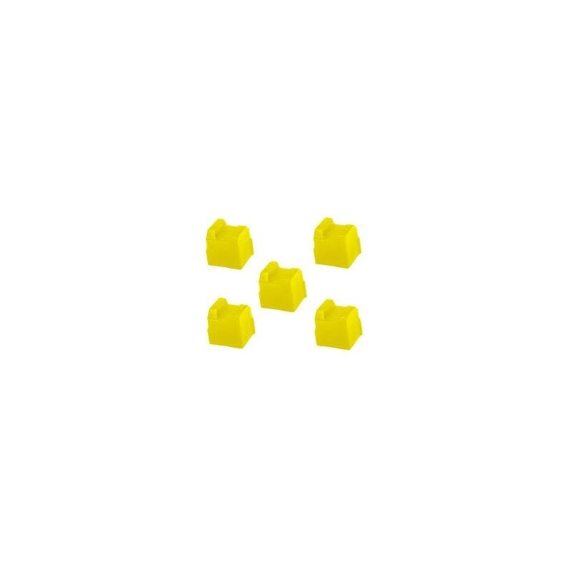 5 bâtonnets jaunes génériques pour Xerox phaser 8200, Toner Express : achat en ligne de 5 bâtonnets jaunes génériques pour Xerox
