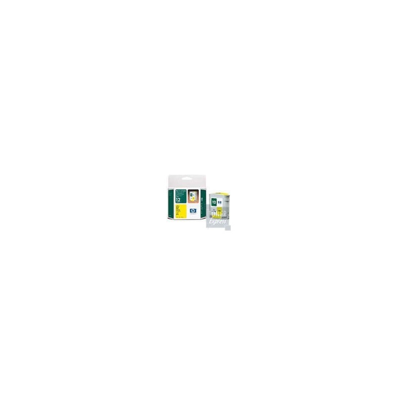 Cartouche Encre Jaune HP pour Business Inkjet 3000 (N°12), Toner Express : achat en ligne de Cartouche Encre Jaune HP pour Busin