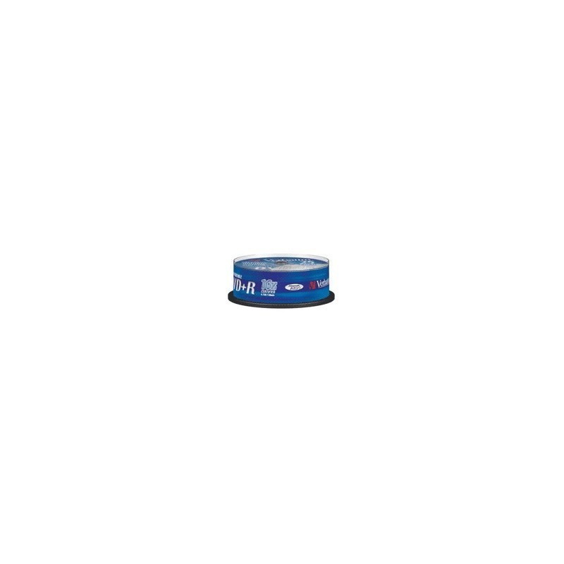 Pack de 8 Spindle de 25 DVD+R Verbatim imprimable sur le dessus, Toner Express : achat en ligne de Pack de 8 Spindle de 25 DVD+R