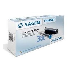 3 Rubans à transfert thermique Sagem TTR-480, Toner Express : achat en ligne de 3 Rubans à transfert thermique Sagem TTR-480 pou