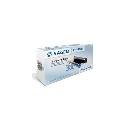 3 Rubans à transfert thermique Sagem TTR-480, Toner Express : achat en ligne de 3 Rubans à transfert thermique Sagem TTR-480 pou
