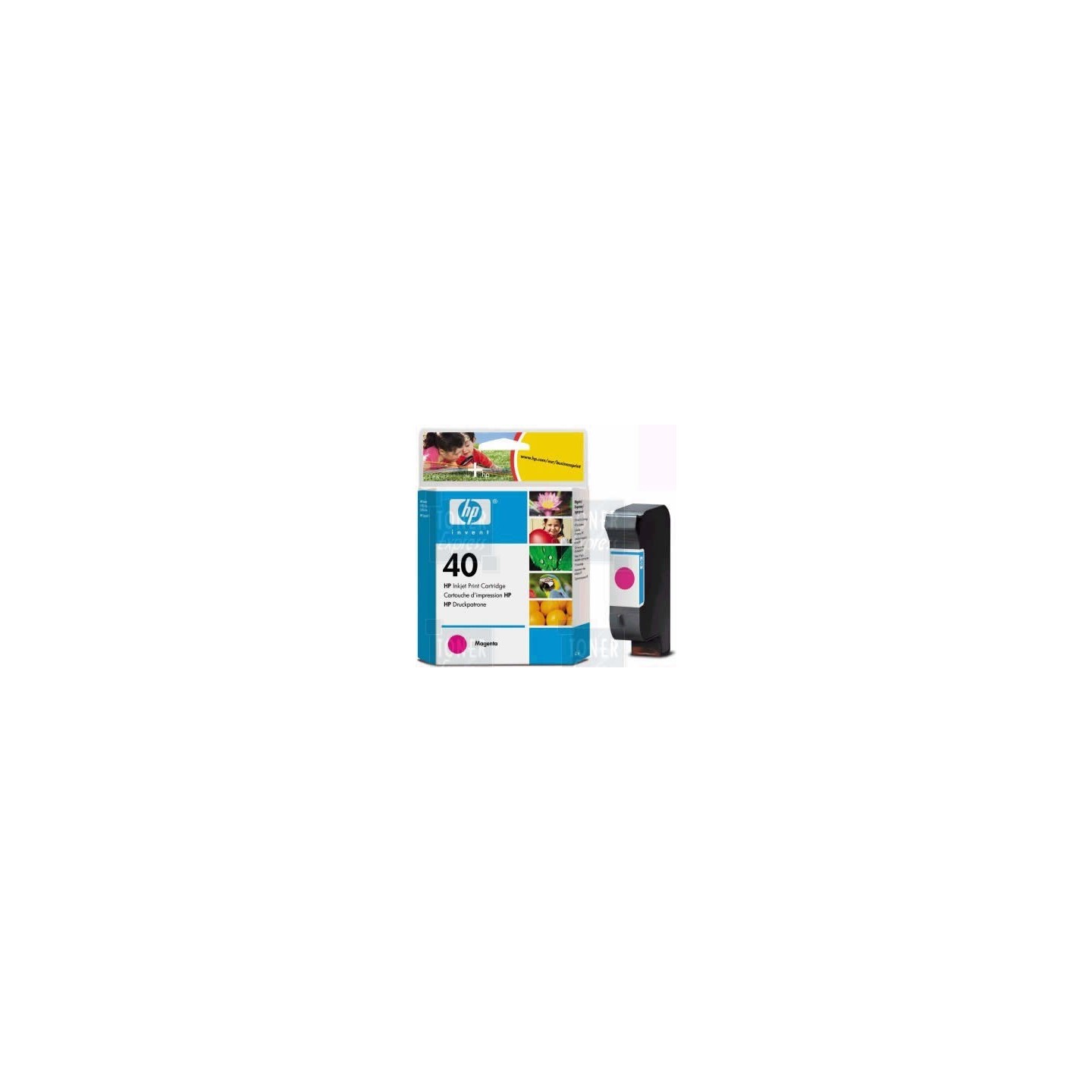 Cartouche Encre HP magenta (51640ME), Toner Express : achat en ligne de Cartouche Encre HP magenta (51640ME) pour imprimante