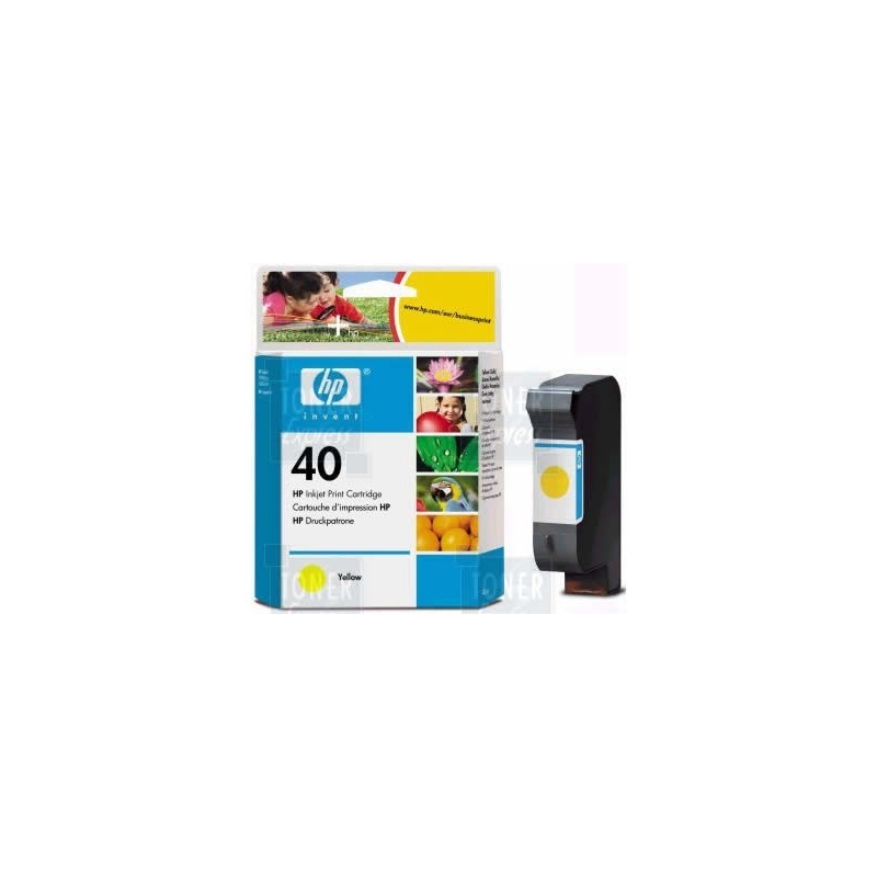 Cartouche Encre HP jaune (51640YE), Toner Express : achat en ligne de Cartouche Encre HP jaune (51640YE) pour imprimante