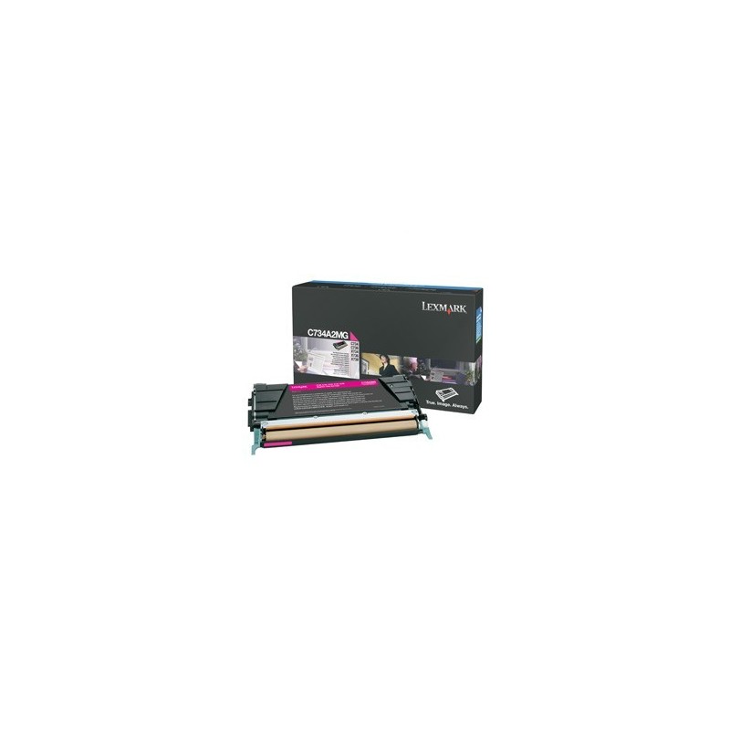 Toner magenta Lexmark pour C734 / C736 / X734 / X736 / X738, Toner Express : achat en ligne de Toner magenta Lexmark pour C734 /