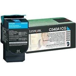 Toner cyan Lexmark pour C540 / C543 / ... X543 / X544, Toner Express : achat en ligne de Toner cyan Lexmark pour C540 / C543 / .