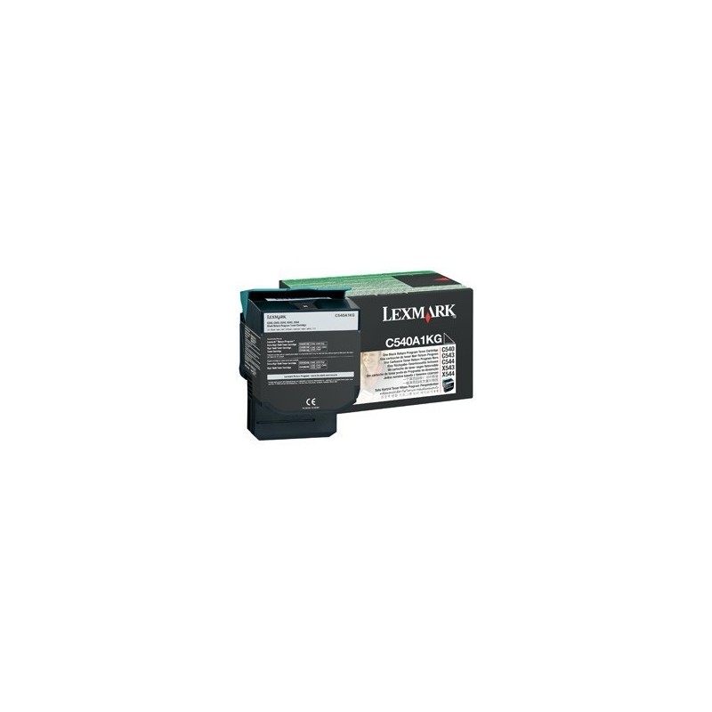 Toner noir Lexmark pour C540 / C543 / ... X543 / X544, Toner Express : achat en ligne de Toner noir Lexmark pour C540 / C543 / .