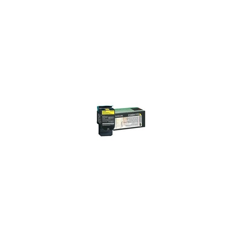 Toner jaune Lexmark pour C540 / C543 / ... X543 / X544, Toner Express : achat en ligne de Toner jaune Lexmark pour C540 / C543 /