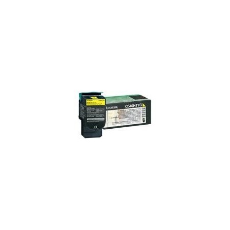 Toner jaune haute capacité Lexmark pour C540 / C543 / ... X543 / X544, Toner Express : achat en ligne de Toner jaune haute capac