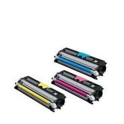 Kit 3 toners couleurs haute capacité Konica Minolta pour 1600w..., Toner Express : achat en ligne de Kit 3 toners couleurs haute