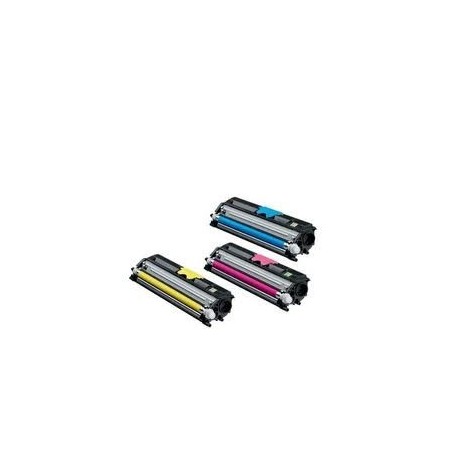 Kit 3 toners couleurs haute capacité Konica Minolta pour 1600w..., Toner Express : achat en ligne de Kit 3 toners couleurs haute