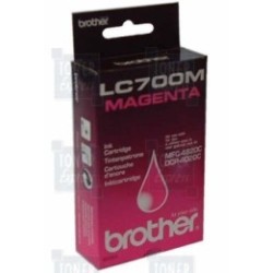 Cartouche d'encre Brother LC700M Magenta, Toner Express : achat en ligne de Cartouche d'encre Brother LC700M Magenta pour imprim