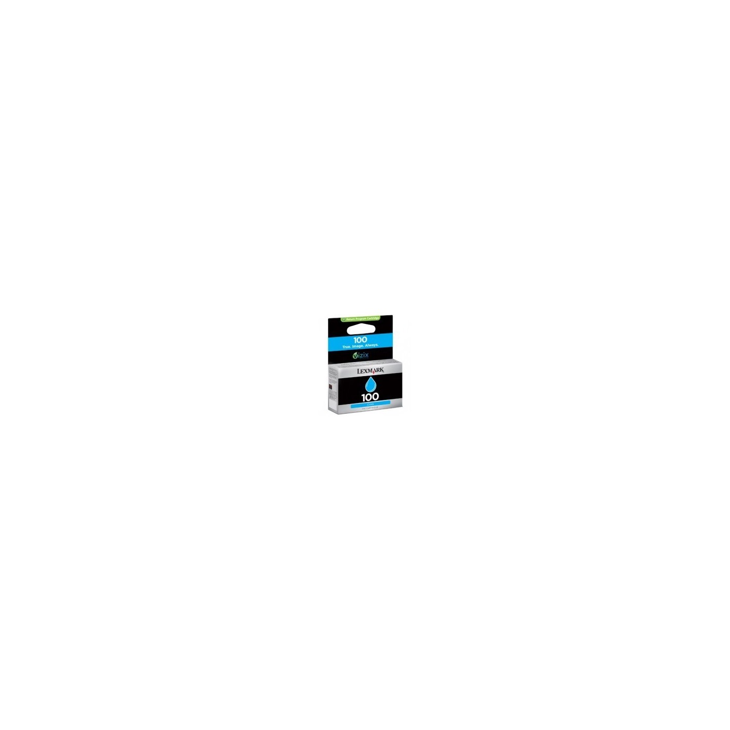 Cartouche cyan Lexmark N°100 pour Platinum Pro905 / Presige Pro805..., Toner Express : achat en ligne de Cartouche cyan Lexmark 