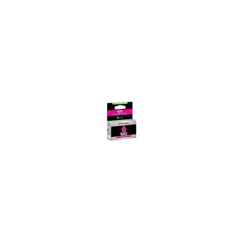 Cartouche magenta Lexmark N°100 pour Platinum Pro905 / Presige Pro805..., Toner Express : achat en ligne de Cartouche magenta Le