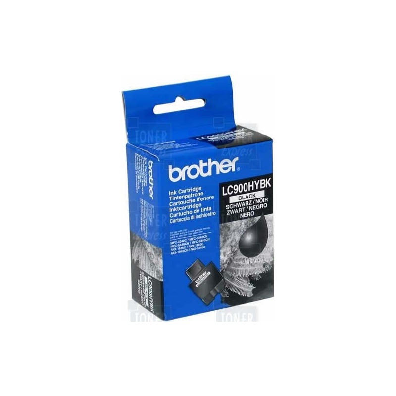 Cartouche d'encre Haute capa Brother LC900HYBK Noire, Toner Express : achat en ligne de Cartouche d'encre Haute capa Brother LC9
