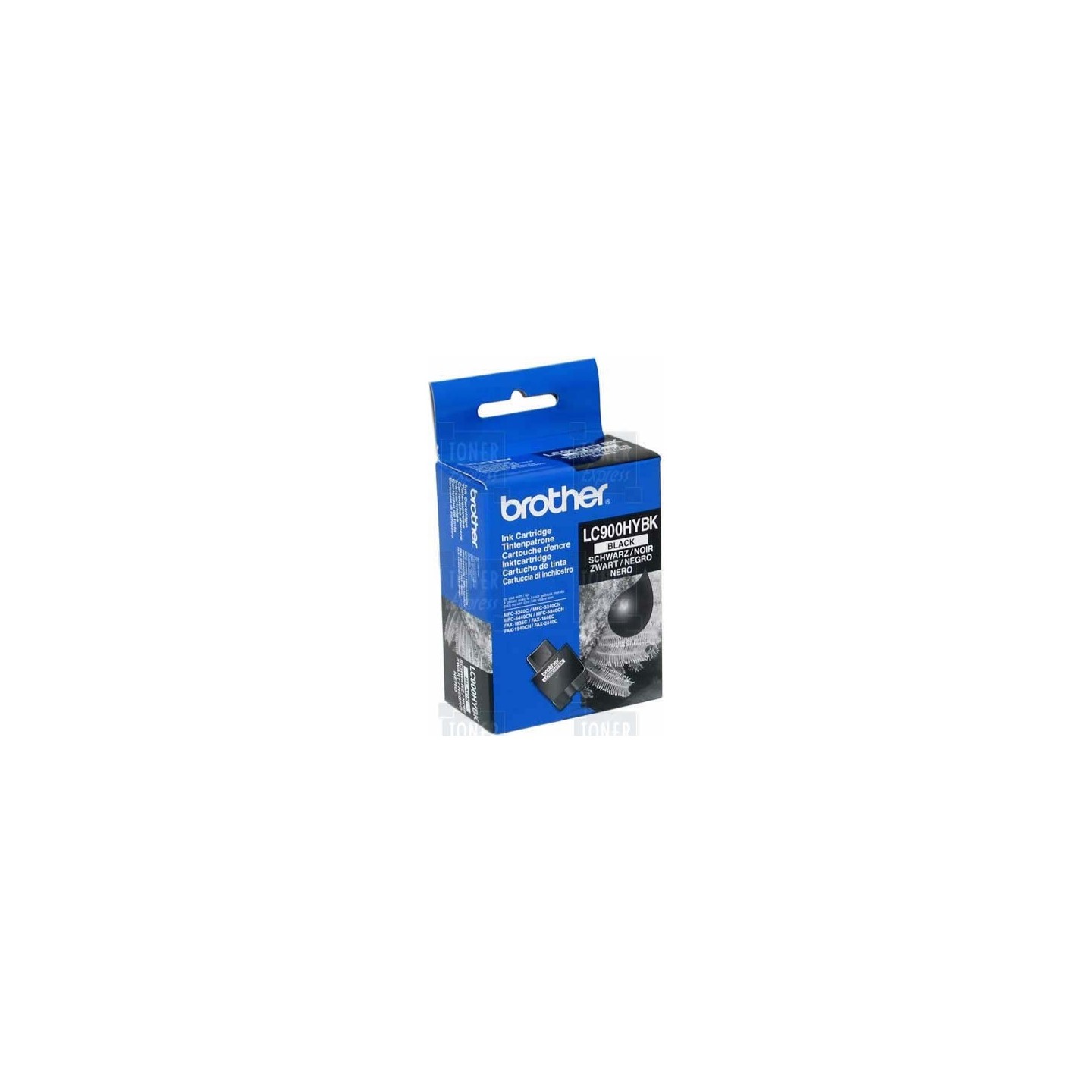 Cartouche d'encre Haute capa Brother LC900HYBK Noire, Toner Express : achat en ligne de Cartouche d'encre Haute capa Brother LC9