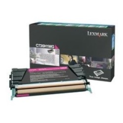 Toner magenta longue durée Lexmark pour C736 / X736 / X738, Toner Express : achat en ligne de Toner magenta longue durée Lexmark