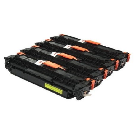 Pack de 4 Toners génériques pour HP  laserjet CP2020/CP2025/CM2320MPF (304A), Toner Express : achat en ligne de Pack de 4 Toners
