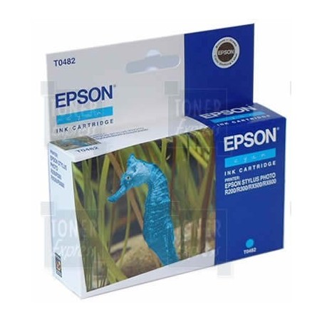 Cartouche d'encre Epson T0482 Cyan, Toner Express : achat en ligne de Cartouche d'encre Epson T0482 Cyan pour imprimante
