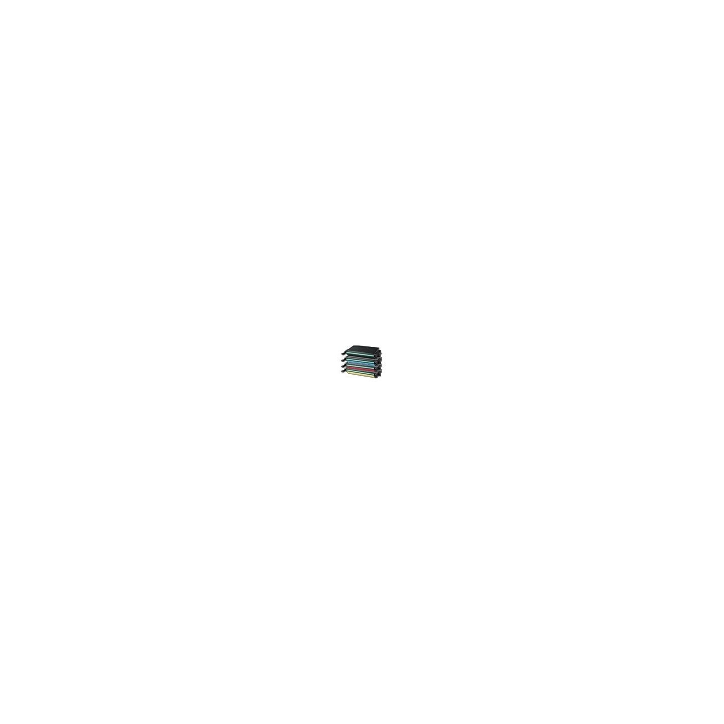 Pack de 4 Toners génériques pour Samsung CLP-610ND / 660D / 660ND haute capacité, Toner Express : achat en ligne de Pack de 4 To