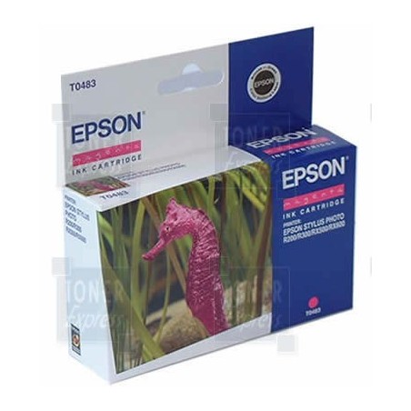 Cartouche d'encre Epson T0483 Magenta, Toner Express : achat en ligne de Cartouche d'encre Epson T0483 Magenta pour imprimante
