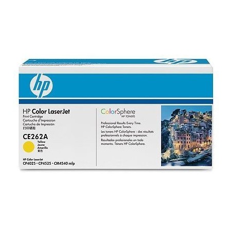 Toner jaune pour imprimante HP ColorLaserJet CP4025 / CP4525 (648A), Toner Express : achat en ligne de Toner jaune pour impriman