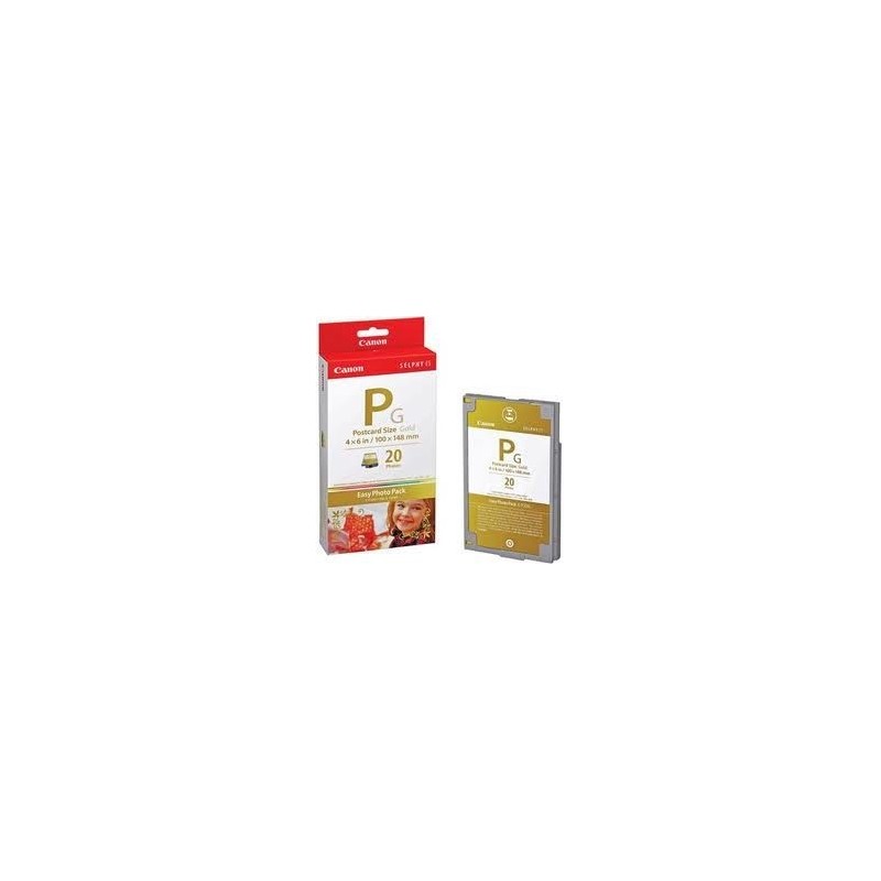 Canon Pack Or E-P20G - kit cassette à ruban d'impression + papier pour Selphy ES40, Toner Express : achat en ligne de Canon Pack