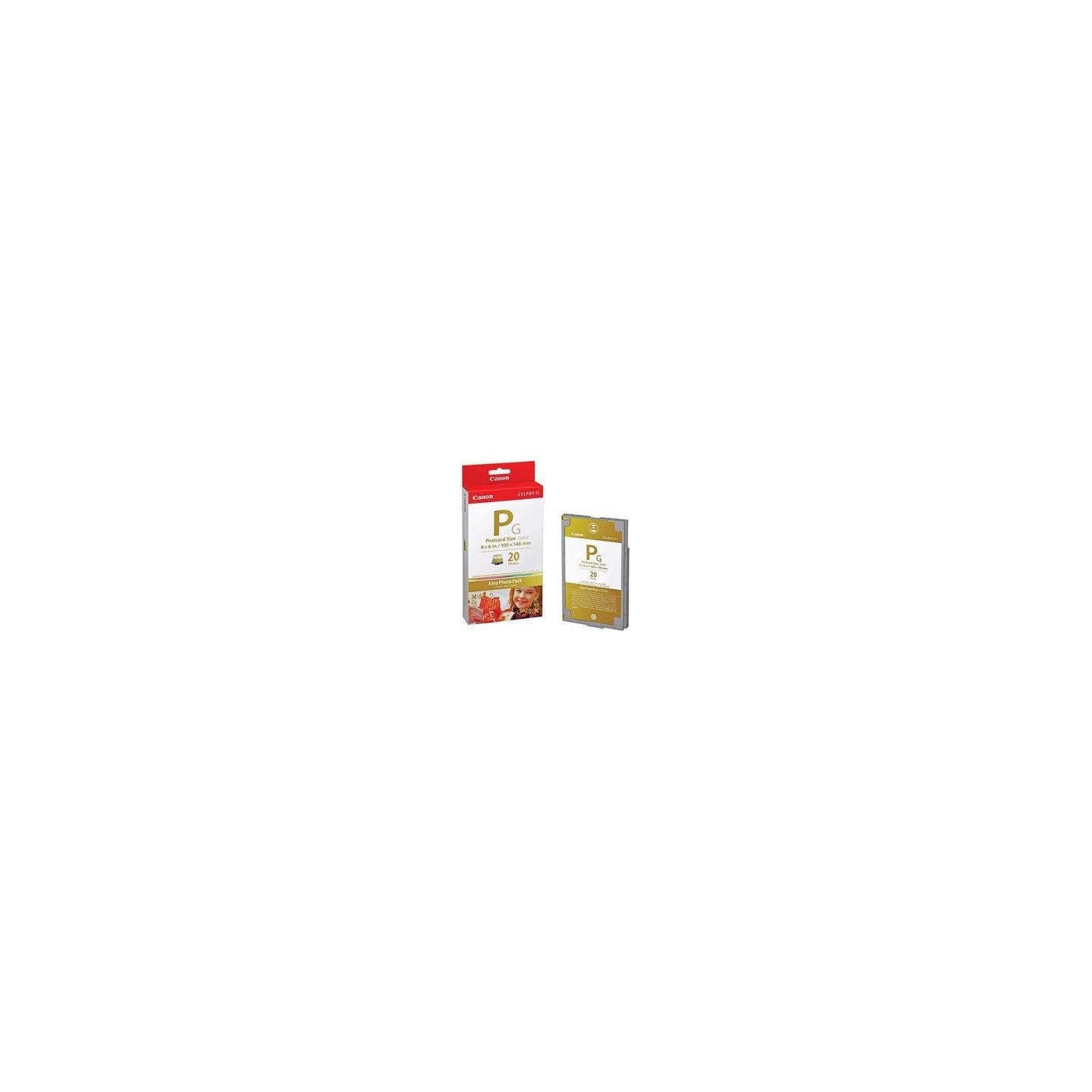 Canon Pack Or E-P20G - kit cassette à ruban d'impression + papier pour Selphy ES40, Toner Express : achat en ligne de Canon Pack