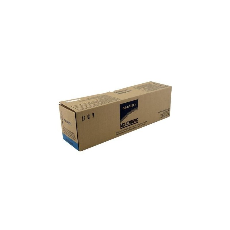Developpeur cyan Sharp pour DXC310 / DXC380 ... (DX-C38GVC), Toner Express : achat en ligne de Developpeur cyan Sharp pour DXC31