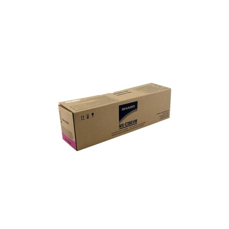 Developpeur magenta Sharp pour DXC310 / DXC380 ... (DX-C38GVM), Toner Express : achat en ligne de Developpeur magenta Sharp pour