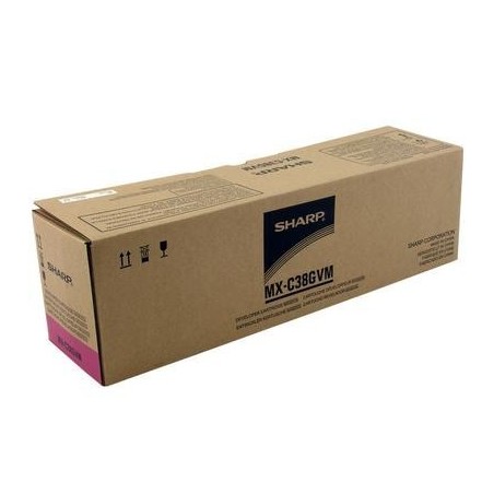 Developpeur magenta Sharp pour DXC310 / DXC380 ... (DX-C38GVM), Toner Express : achat en ligne de Developpeur magenta Sharp pour