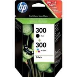 Pack de 2 Cartouches : 1 noire + 1 couleur, HP N°300 pour deskjet D2560 (N°300), Toner Express : achat en ligne de Pack de 2 Car