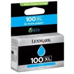 Cartouche cyan N°100XL Lexmark pour S305 / S405...., Toner Express : achat en ligne de Cartouche cyan N°100XL Lexmark pour S305 