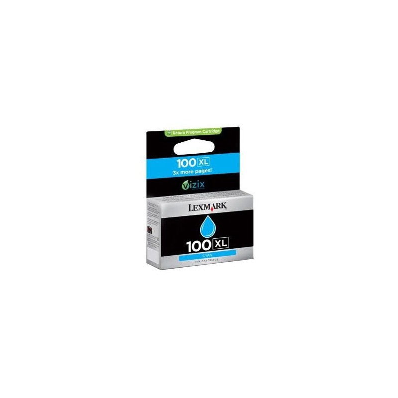 Cartouche cyan N°100XL Lexmark pour S305 / S405...., Toner Express : achat en ligne de Cartouche cyan N°100XL Lexmark pour S305 