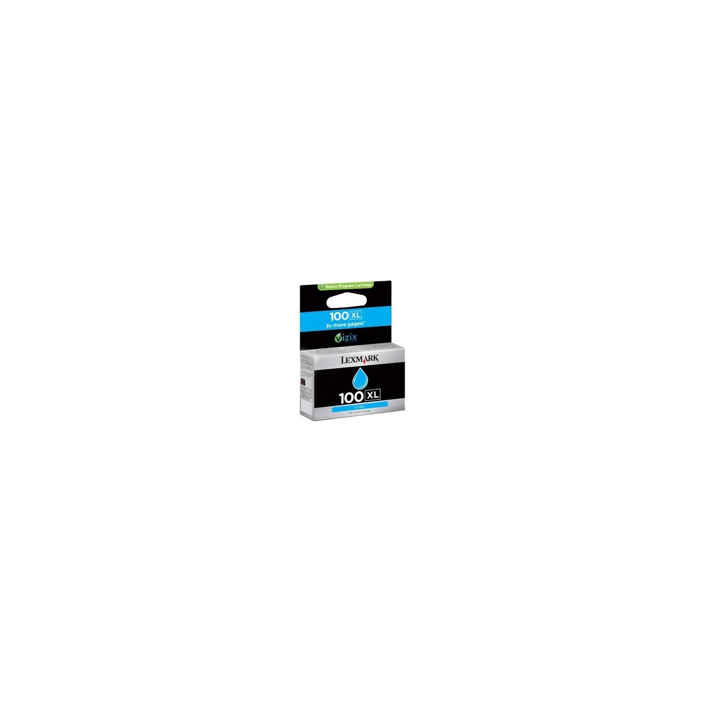 Cartouche cyan N°100XL Lexmark pour S305 / S405...., Toner Express : achat en ligne de Cartouche cyan N°100XL Lexmark pour S305 