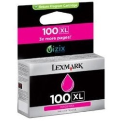 Cartouche magenta N°100XL Lexmark pour S305 / S405...., Toner Express : achat en ligne de Cartouche magenta N°100XL Lexmark pour