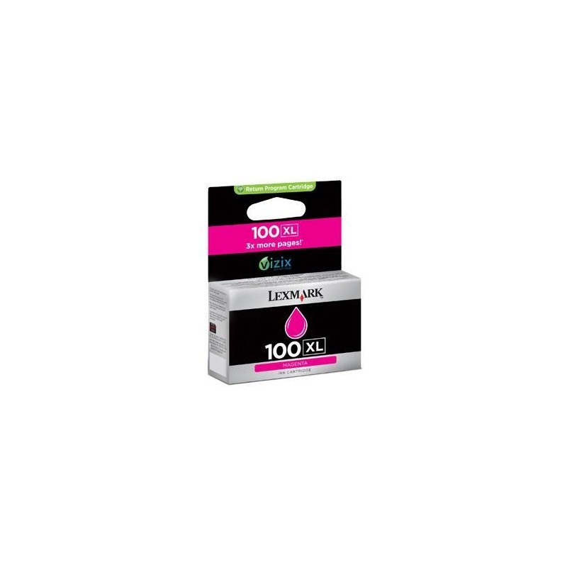 Cartouche magenta N°100XL Lexmark pour S305 / S405...., Toner Express : achat en ligne de Cartouche magenta N°100XL Lexmark pour