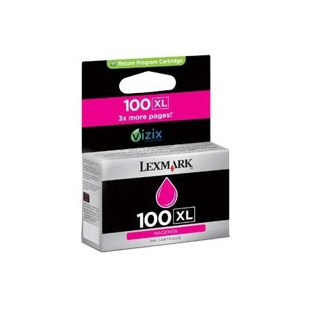 Cartouche magenta N°100XL Lexmark pour S305 / S405...., Toner Express : achat en ligne de Cartouche magenta N°100XL Lexmark pour