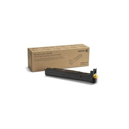 Toner jaune haute capacité Xerox pour Workcenter 6400, Toner Express : achat en ligne de Toner jaune haute capacité Xerox pour W