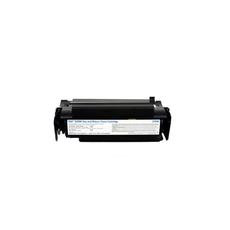 Toner noir haute capacité DELL pour imprimante Dell S2500, Toner Express : achat en ligne de Toner noir haute capacité DELL pour