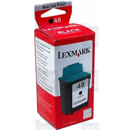 Cartouche d'encre Lexmark n° 48 Noir (Usage Modéré), Toner Express : achat en ligne de Cartouche d'encre Lexmark n° 48 Noir (Usa