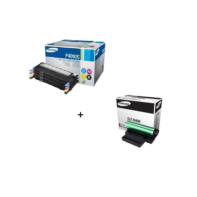 Eco pack de 4 toners + 1 tambour Samsung pour clp 310 / CLP 315 / CLX 3170 / CLX 3175, Toner Express : achat en ligne de Eco pac