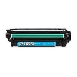 Toner cyan générique pour HP color laserjet CP3525 / CP3530 ... (504A), Toner Express : achat en ligne de Toner cyan générique p