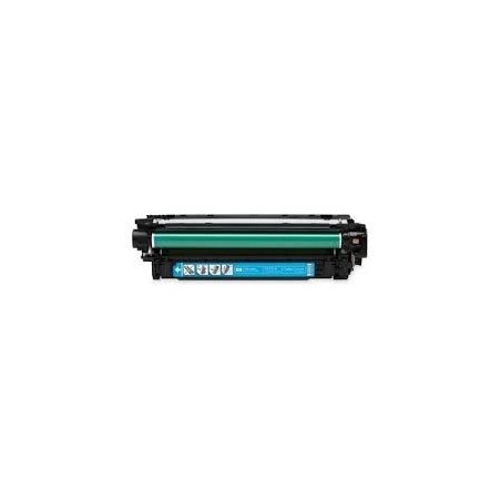 Toner cyan générique pour HP color laserjet CP3525 / CP3530 ... (504A), Toner Express : achat en ligne de Toner cyan générique p