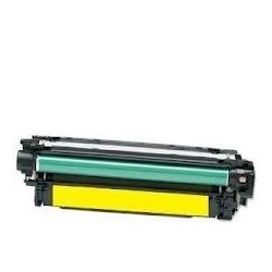 Toner jaune générique pour HP color laserjet CP3525 / CP3530 ... (504A), Toner Express : achat en ligne de Toner jaune générique