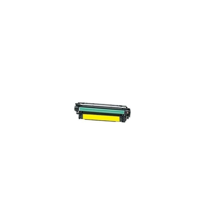 Toner jaune générique pour HP color laserjet CP3525 / CP3530 ... (504A), Toner Express : achat en ligne de Toner jaune générique