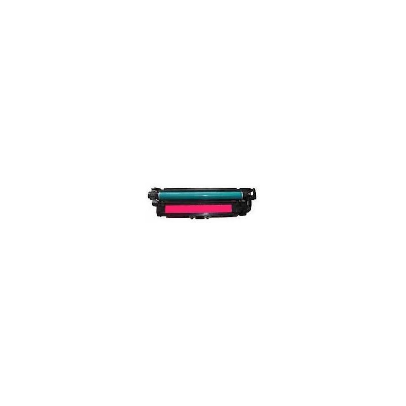Toner magenta générique pour HP color laserjet CP3525 / CP3530 ... (504A), Toner Express : achat en ligne de Toner magenta génér