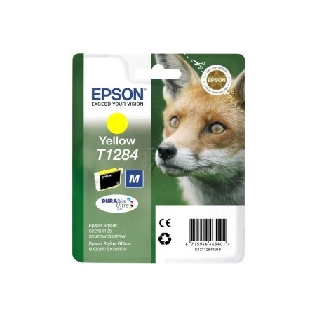 Cartouche jaune Epson pour stylus BX305 / S22 / SX125 / 420w, Toner Express : achat en ligne de Cartouche jaune Epson pour stylu