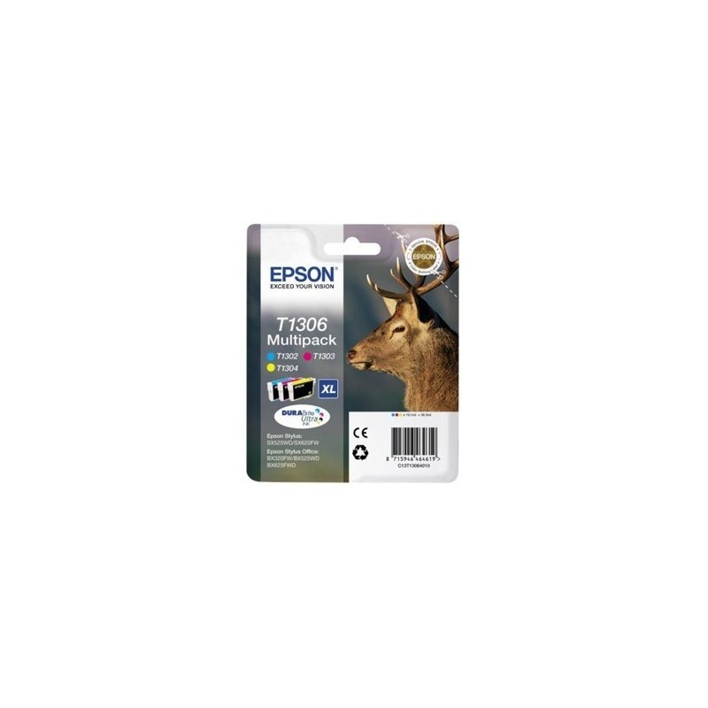 Multipack XL Epson pour stylus BX305F /  SX525WD ..., Toner Express : achat en ligne de Multipack XL Epson pour stylus BX305F / 