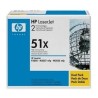 Pack de 2 Toners HP Haute capacité pour LaserJet  P3005 / M3027 / M3035 (51X), Toner Express : achat en ligne de Pack de 2 Toner