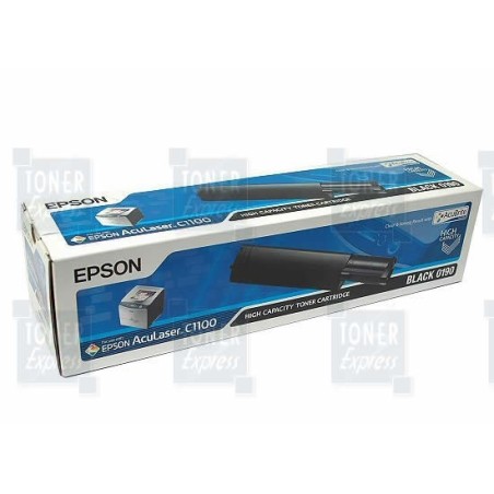 Toner Laser Epson noir pour imprimante C1100, Toner Express : achat en ligne de Toner Laser Epson noir pour imprimante C1100 pou